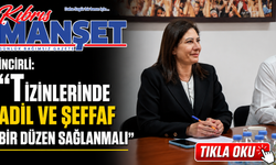 İncirli: “T izinlerinde adil ve şeffaf bir düzen sağlanmalı"