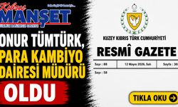 Onur Tümtürk, Para Kambiyo Dairesi Müdürü oldu