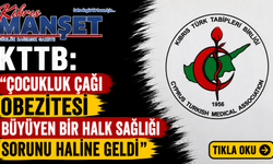 KTTB: "Çocukluk çağı obezitesi büyüyen bir halk sağlığı sorunu haline geldi"