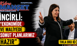 İncirli: “Ekonomide ve maliyede somut planlarımız hazır”