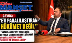 Çavuş: " Eti pahalılaştıran hükümet değil"