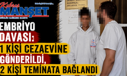 Embriyo davası: 1 kişi cezaevine gönderildi, 2 kişi teminata bağlandı
