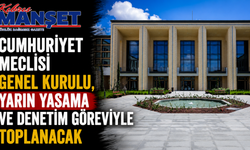 Meclis Genel Kurulu, yasama ve denetim göreviyle toplanacak
