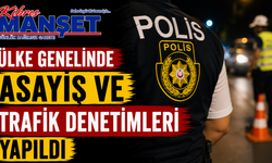 Ülke genelinde asayiş ve trafik denetimleri yapıldı