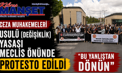 Ceza Muhakemeleri Usulü (Değişiklik) Yasası Meclis önünde protesto edildi: “Bu yanlıştan dönün”