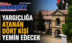 Yargıçlığa atanan dört kişi yemin edecek