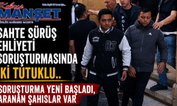 Sahte sürüş ehliyeti soruşturmasında iki tutuklu