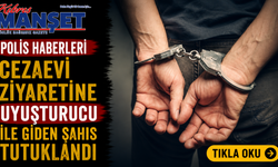 Polis haberleri… Cezaevi ziyaretine uyuşturucu ile giden şahıs tutuklandı