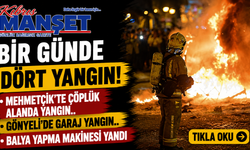 Bir günde dört yangın..