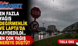 En fazla yağış Değirmenlik ve Lapta’da kaydedildi