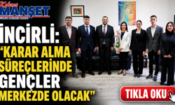 İncirli: “Karar alma süreçlerinde gençler merkezde olacak”