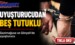Uyuşturucudan beş tutuklu