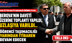 Kar-İş’ten Maliye Bakanlığı önünde eylem… Berova’nın daveti üzerine toplantı yapıldı, uzlaşıya varıldı