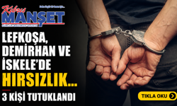 Lefkoşa, Demirhan ve İskele’de hırsızlık… 3 kişi tutuklandı