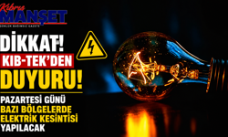 Pazartesi günü bazı bölgelerde elektrik kesintisi yapılacak