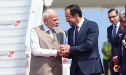 Hristodulidis dün Yeni Delhi’de Hindistan Başbakanı Modi’yle bir araya geldi
