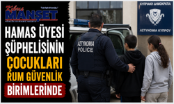 Hamas üyesi şüphelisinin çocukları Rum güvenlik birimlerinde