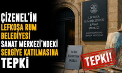 Çizenel’in Lefkoşa Rum Belediyesi Sanat Merkezi’ndeki sergiye katılmasına tepki