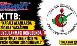 KTTB: “Kapalı alanlarda sigara yasağının uygulanması konusunda denetimler kesintisiz ve etkin biçimde sürdürülmeli”
