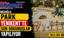 Amcaoğlu: “Park Yenikent’te son dokunuşlar yapılıyor”