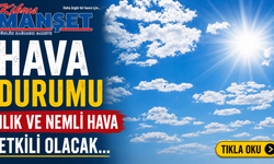 Ilık ve nemli hava etkili olacak...