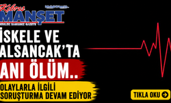 İskele ve Alsancak'ta ani ölüm