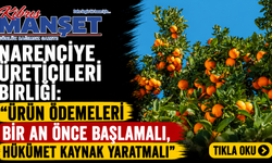 Narenciye Üreticileri Birliği: “Ürün ödemeleri bir an önce başlamalı, hükümet kaynak yaratmalı”