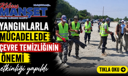 “Yangınlarla mücadelede çevre temizliğinin önemi” etkinliği yapıldı