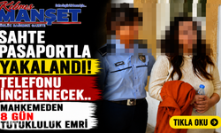 Sahte pasaportla yakalandı! Telefonu incelenecek..