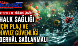 KTTB’den yetkililere çağrı: “Halk sağlığı için plaj ve havuz güvenliği derhâl sağlanmalı"
