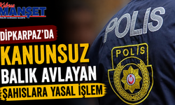 Dipkarpaz’da kanunsuz balık avlayan şahıslara yasal işlem