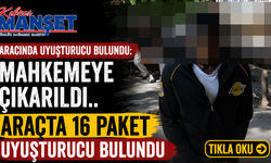 Aracında uyuşturucu bulundu: Mahkemeye çıkarıldı