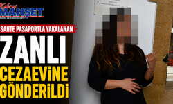 Sahte pasaportla yakalanan zanlı cezaevine gönderildi