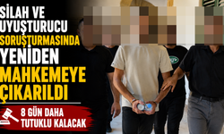 Silah ve uyuşturucu soruşturmasında yeniden mahkemeye çıkarıldı