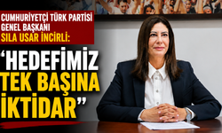 İncirli: “Hedefimiz tek başına iktidar”