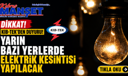 Yarın bazı yerlerde elektrik kesintisi yapılacak
