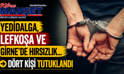 Yedidalga, Lefkoşa ve Girne’de hırsızlık… Dört kişi tutuklandı