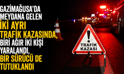 Gazimağusa’daki kazada yaya ağır yaralandı