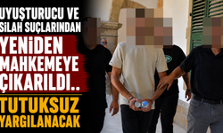 Uyuşturucu ve Silah Suçlarından Yeniden Mahkemeye Çıkarıldı