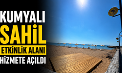 Kumyalı Sahil Etkinlik Alanı hizmete açıldı