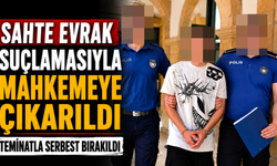 Sahte Evrak Suçlamasıyla Mahkemeye Çıkarıldı