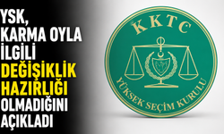 YSK, karma oyla ilgili değişiklik hazırlığı olmadığını açıkladı
