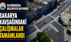 Gazimağusa Belediyesi duyurdu: "Sakarya kavşağındaki çalışmalar tamamladı"
