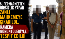 Süpermarketten Hırsızlık Yapan Zanlı Mahkemeye Çıkarıldı