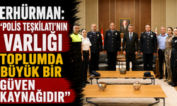 Erhürman: " Polis Teşkilatı’nın varlığı toplumda büyük bir güven kaynağıdır"