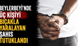 Beylerbeyi’nde üç kişiyi bıçakla yaralayan şahıs tutuklandı
