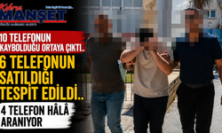 10 Telefonun Kaybolduğu Ortaya Çıktı