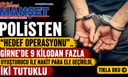 Polisten "Hedef Operasyonu”… Girne'de 9 kilodan fazla uyuşturucu ile nakit para ele geçirildi, iki tutuklu