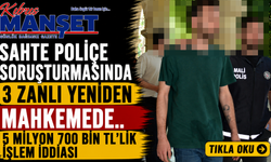 Sahte Poliçe Soruşturmasında 3 Zanlı Yeniden Mahkemede