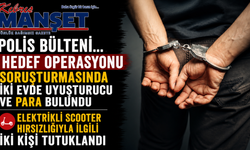 Polis bülteni… Hedef Operasyonu soruşturmasında iki evde uyuşturucu ve para bulundu